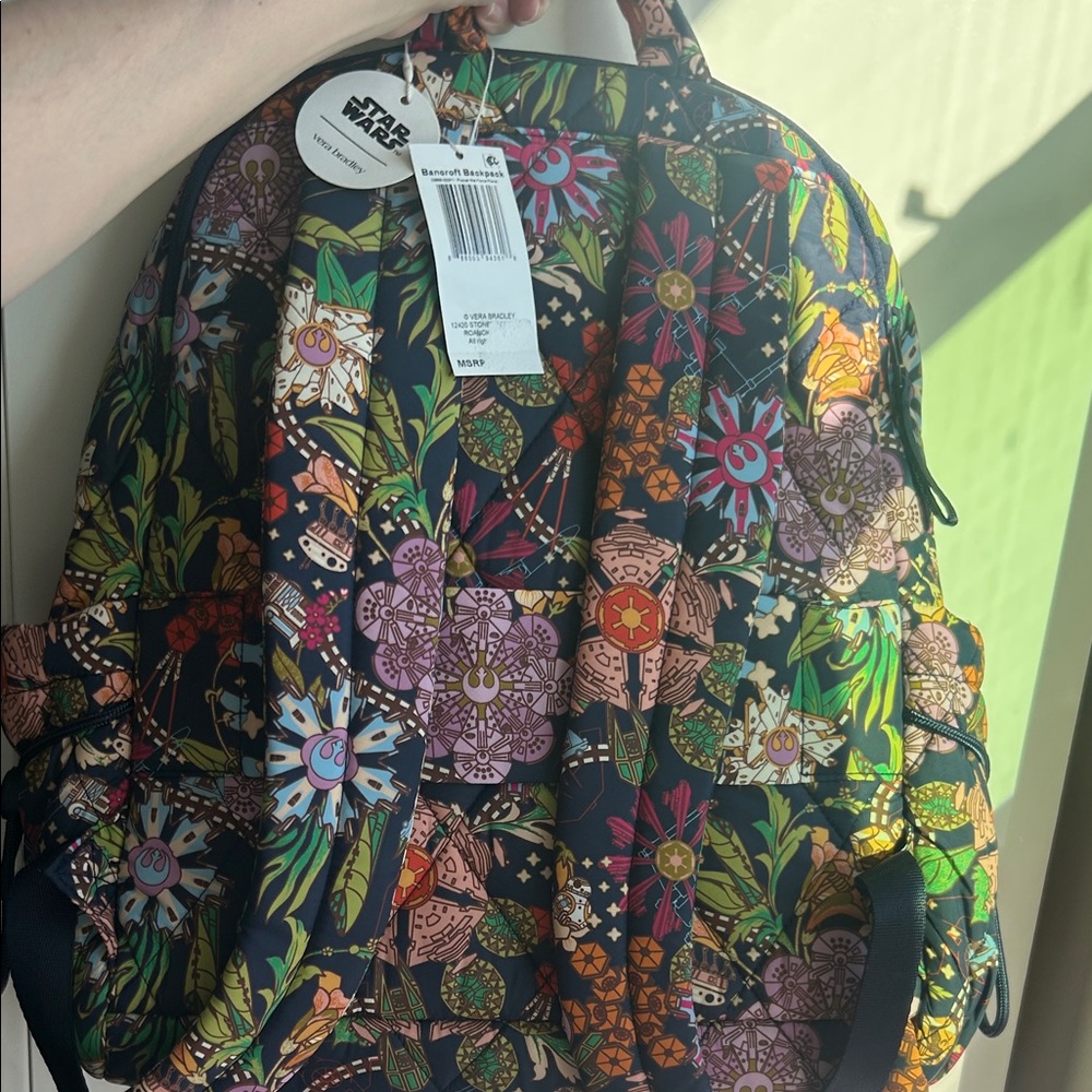 Star Wars x Vera Bradley Quilted Backpack - Picture 4 of 7